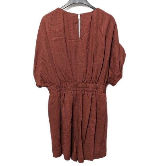 V ERY J Cotton Linen Loose Romper Playsuit L - Picture 7 of 8